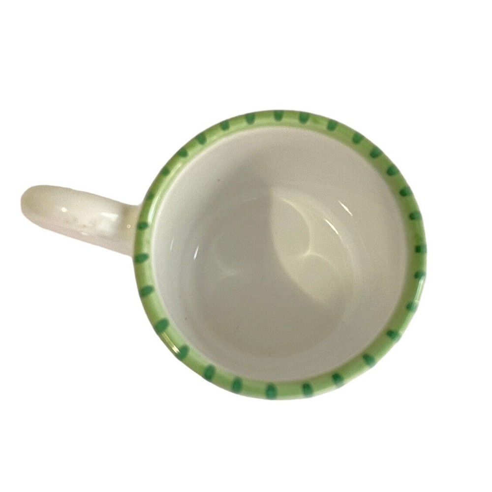 Present Tense Hand Painted in Italy Ceramic Child’s Plate Bowl & Cup Set NEW - Picture 10 of 11